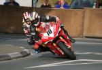 John McGuinness at Quarterbridge, Douglas.