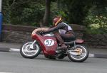 Stuart Robinson approaching Quarterbridge, Douglas.