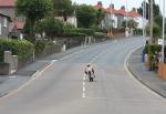 Roger Hurst on Bray Hill, Douglas.