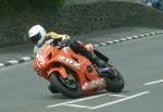 Ian Hutchinson at Signpost Corner, Onchan.