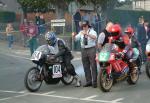 Mervyn Stratford (104) at the Practice Start Line, Douglas.