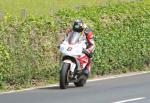 Guy Martin leaving Tower Bends, Ramsey.