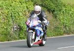 Fabrice Miguet leaving Tower Bends, Ramsey.