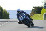 John Barton at Signpost Corner, Onchan.