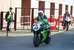 Paul Shoesmith at the TT Grandstand, Douglas.