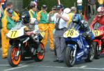 Billy Hughes (number 78) at Start Line, Douglas.