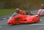 Douglas Wright/Dipash Chauhan at Signpost Corner, Onchan.