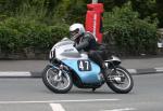 Ian Bainbridge approaching Quarterbridge, Douglas.