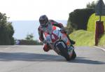 Ian Hutchinson at Signpost Corner, Onchan.