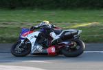 Ian Lougher at Signpost Corner, Onchan.