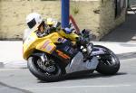 Ian Hutchinson at Parliament Square, Ramsey.