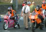 Eleanor Forrest (left) at Start Line, Douglas.