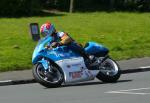 Neil Kent at Signpost Corner, Onchan.