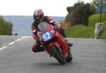 Richard 'Bessie' Bairstow at Signpost Corner, Onchan.