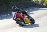 Peter Hounsell at Signpost Corner, Onchan.