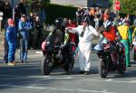 Simon Bryant (62) at the TT Grandstand, Douglas.