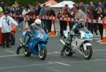 Nigel Beattie (number 33) leaving Start Line, Douglas.