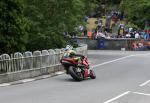 Christopher Petty approaching Braddan Bridge.