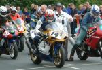 Gary Carswell at the TT Grandstand.