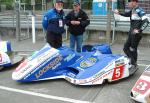 Steve Norbury/Scott Parnell at the TT Grandstand, Douglas.