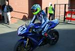 Nigel Beattie at the TT Grandstand, Douglas.