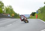 Ian Hutchinson at Signpost Corner, Onchan.