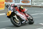 John McGuinness at Quarterbridge, Douglas.