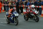 Tony Moss (number 55) leaving Start Line, Douglas.