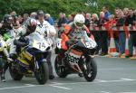 Liam Quinn at the TT Grandstand, Douglas.