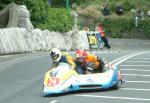 Lars Schwartz/Richard Gale on Braddan Bridge, Douglas.