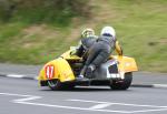 Ray Walker/Amanda Mills at Signpost Corner, Onchan.