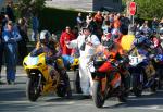 Gavin Bell (42) at the TT Grandstand, Douglas.