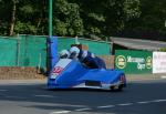 Rod Bellas/Geoff Knight at Braddan Bridge.