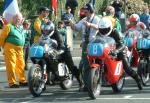 John Loder (number 7) at Start Line, Douglas.