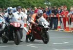 Tony Moss at the TT Grandstand.