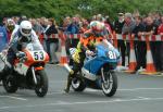 David Bone at the TT Grandstand, Douglas.