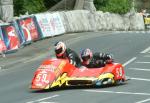 Steven Coombes/Gary Partridge on Braddan Bridge, Douglas.