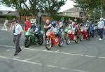 Andy Reynolds (30) at the Practice Start Line, Douglas.