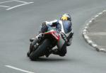 Mike Crellin on Braddan Bridge, Douglas.