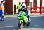 Paul Owen at the TT Grandstand, Douglas.