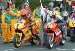 Kenneth McCrea (number 10) at Start Line, Douglas.