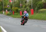 Davy Morgan at Signpost Corner, Onchan.