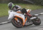 Roger Maher at Signpost Corner, Onchan.