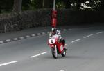 Wattie Brown approaching Quarterbridge, Douglas.