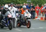 Geert Lambrechts at the TT Grandstand.