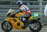 Philip Stewart at the TT Grandstand, Douglas.