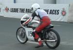 Graham Rickman leaving Start Line, Douglas.