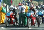 Stuart Robinson (number 72) at Start Line, Douglas.