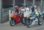 Paul Nolan (109) during practice, leaving the Grandstand, Douglas.