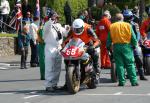 Frank Spenner leaving the Start Line, Douglas.